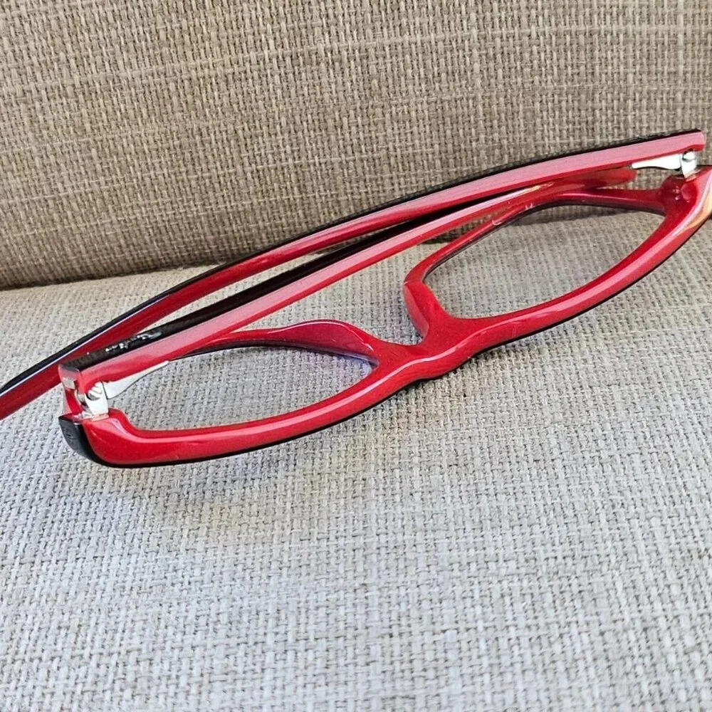 Rayban RB1536 Glasses Frame Red/Black eyeglasses 48[]16 130 small face